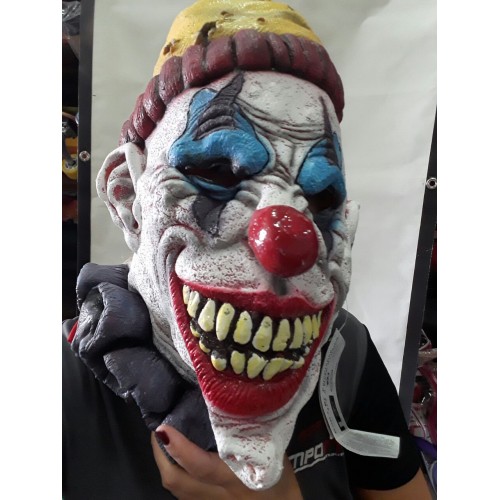 Máscara Halloween Palhaço Assustadora 